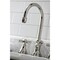 Kingston Brass KS2986ZX Millennium Widespread Bathroom Faucet W/ Brass Pop-Up, Nickel KS2986ZX - alternate 5